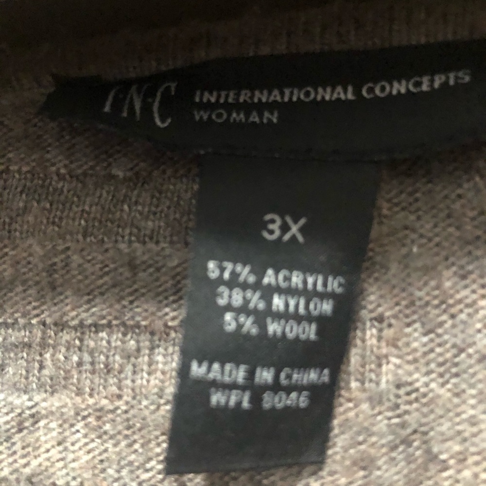 INC Plus Sweater - Picture 2 of 3